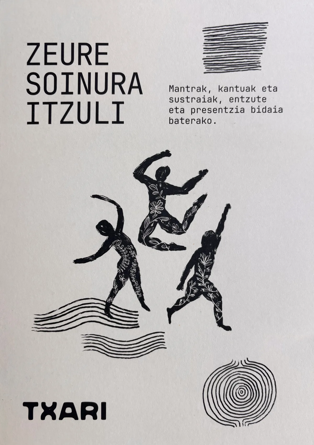 «Zeure soinura itzuli» koadernoaren azala.